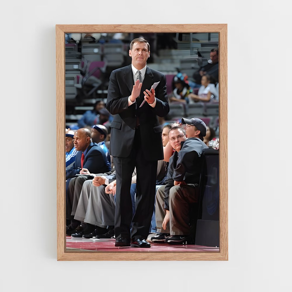 Poster Game Face Carlisle – affiche Basketball (vue 4)